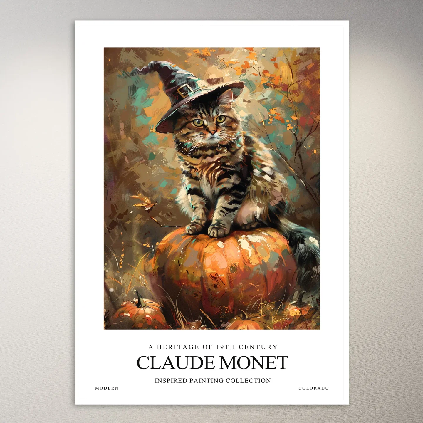 Claude Monet Inspired Painting | Art Poster