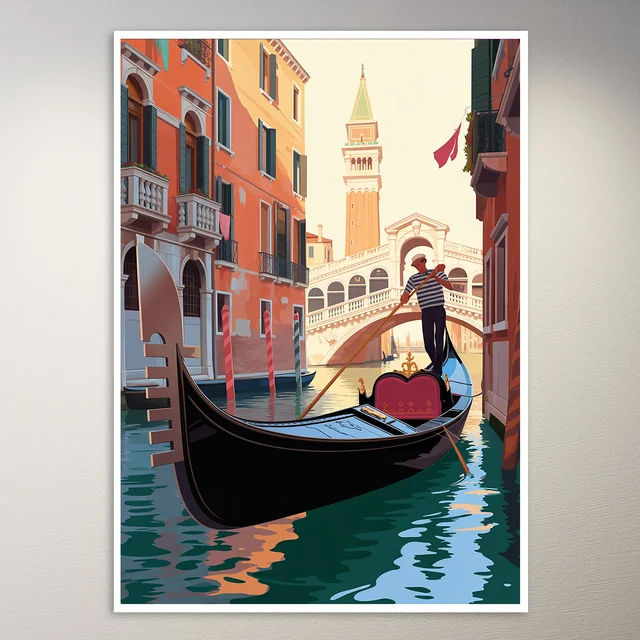 Venice Travel Poster
