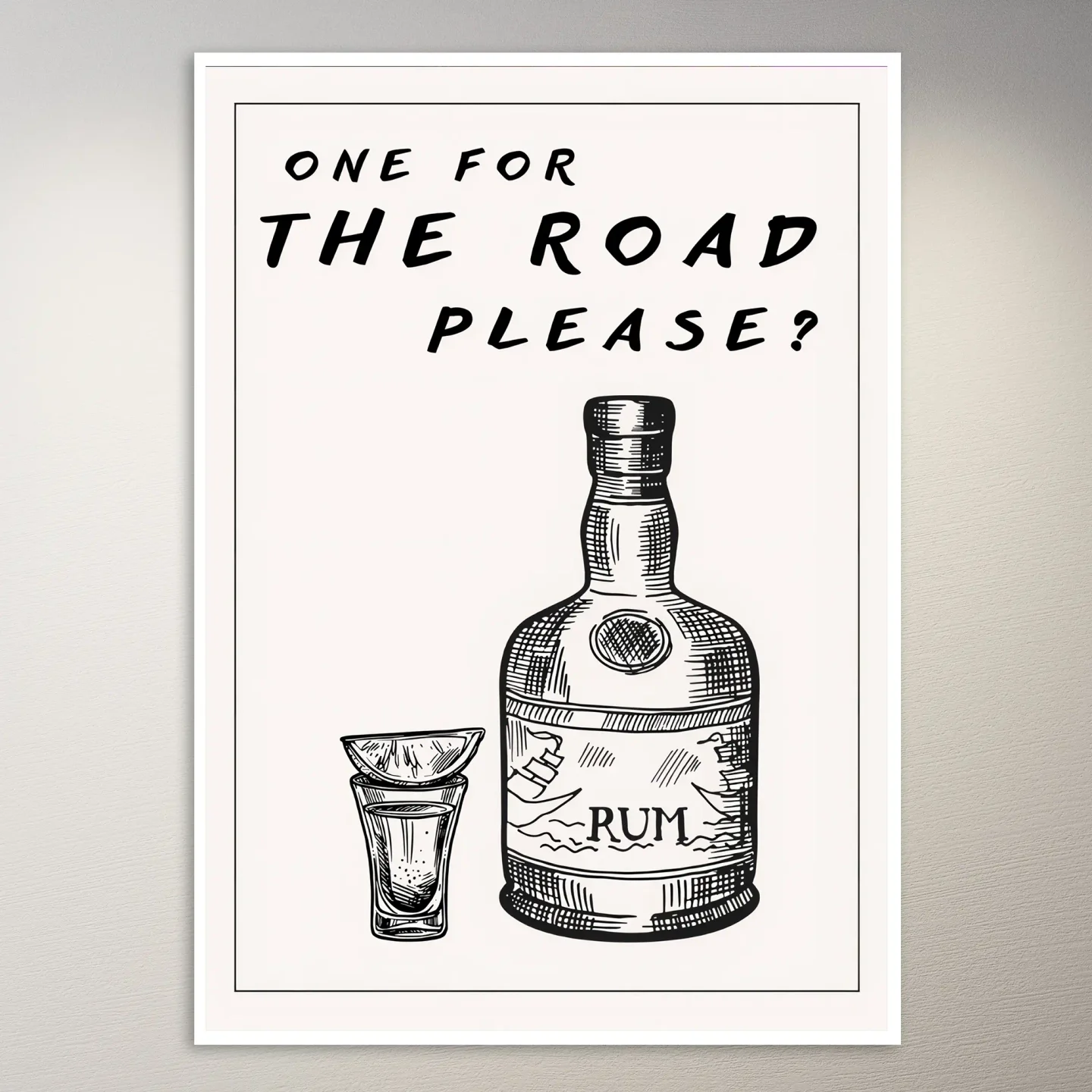 One for the Road, Please Poster