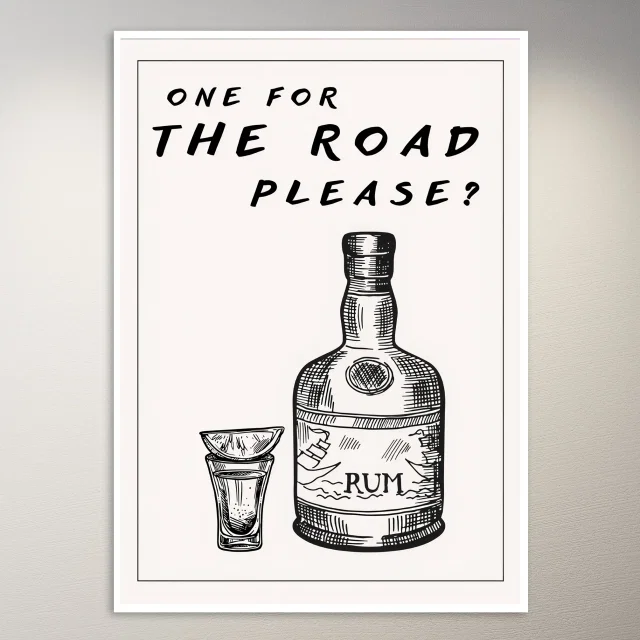 One for the Road, Please Poster