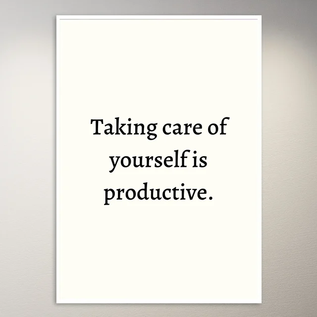 Motivational Quote Wall Poster