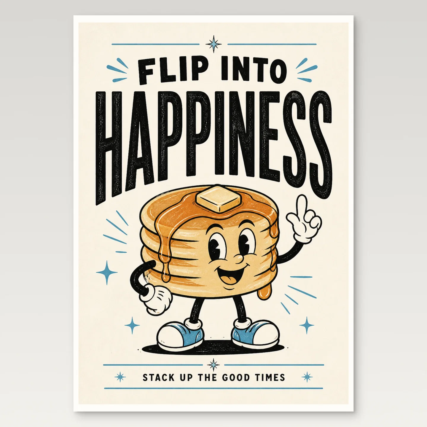Pancakes Poster mockup