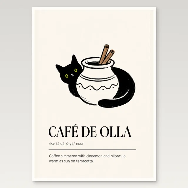 Cafe de Olla Poster