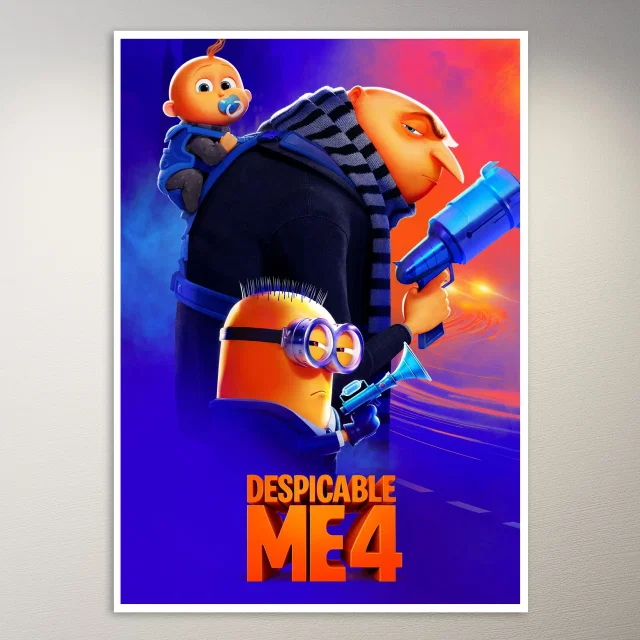 Despicable Me 4 Characters Poster