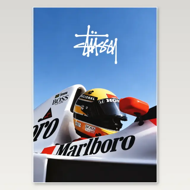 Marlboro Racing A4 Poster