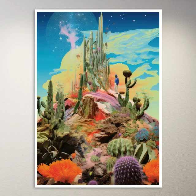 Trippy Art Poster
