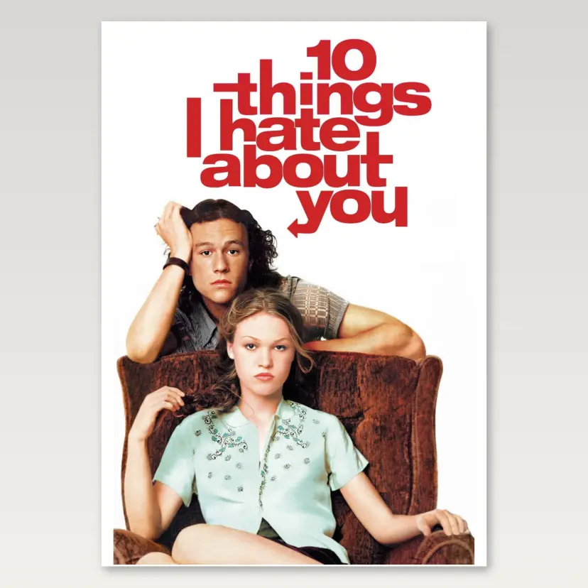 10 Things I Hate About You A4 Poster