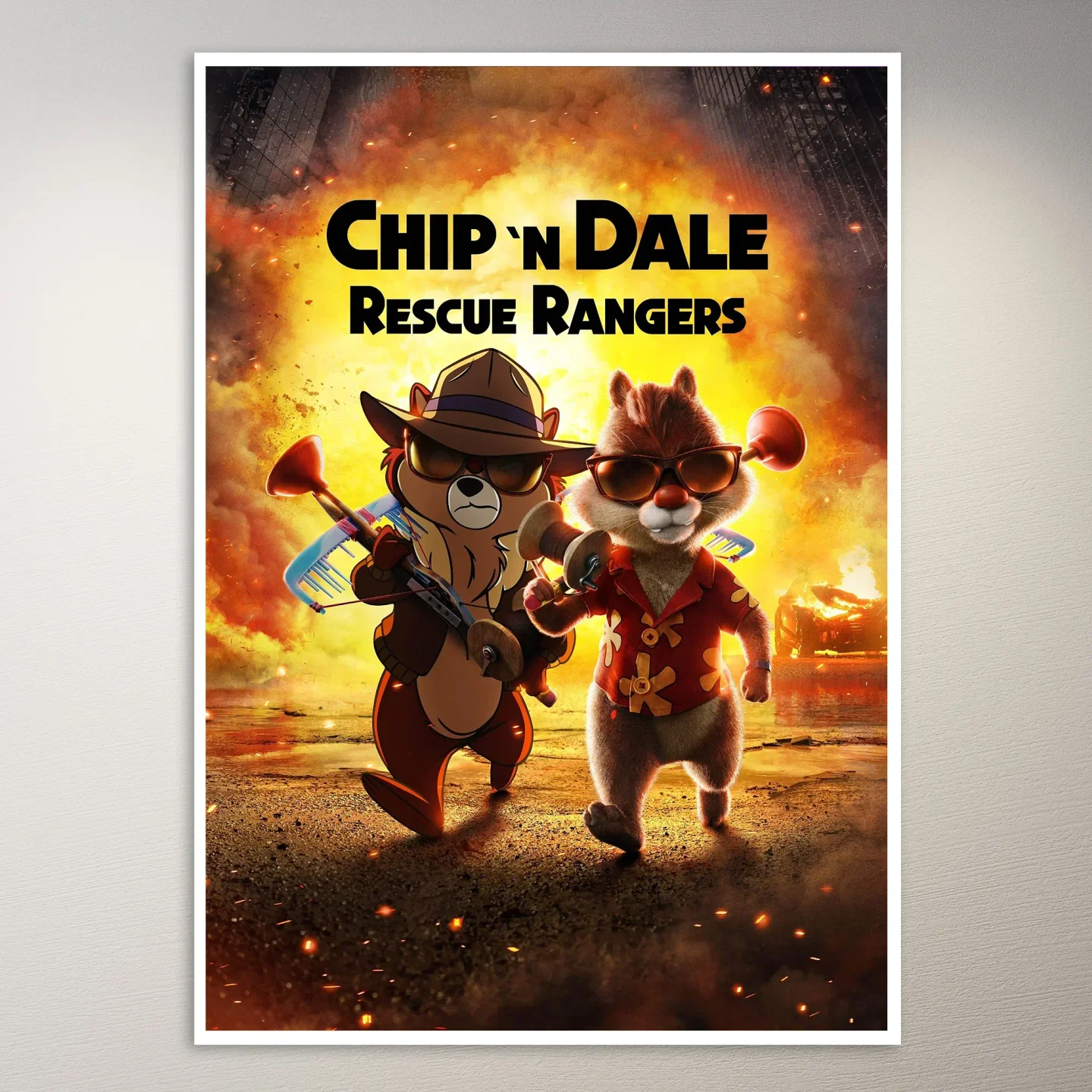 Chip 'n Dale Rangers Poster