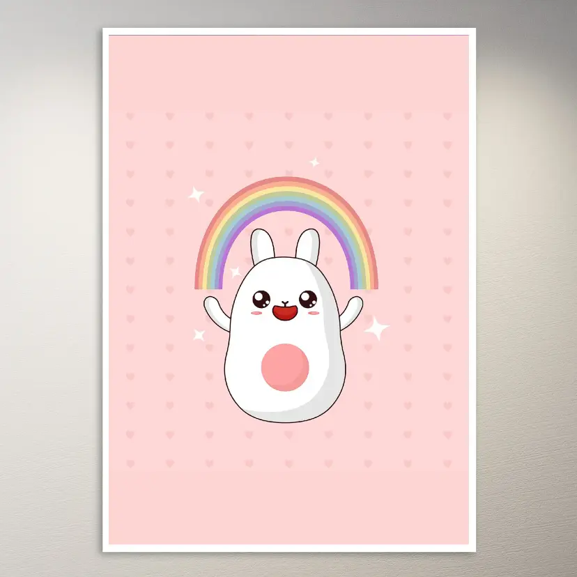 Kawaii Aesthetics Wall Poster