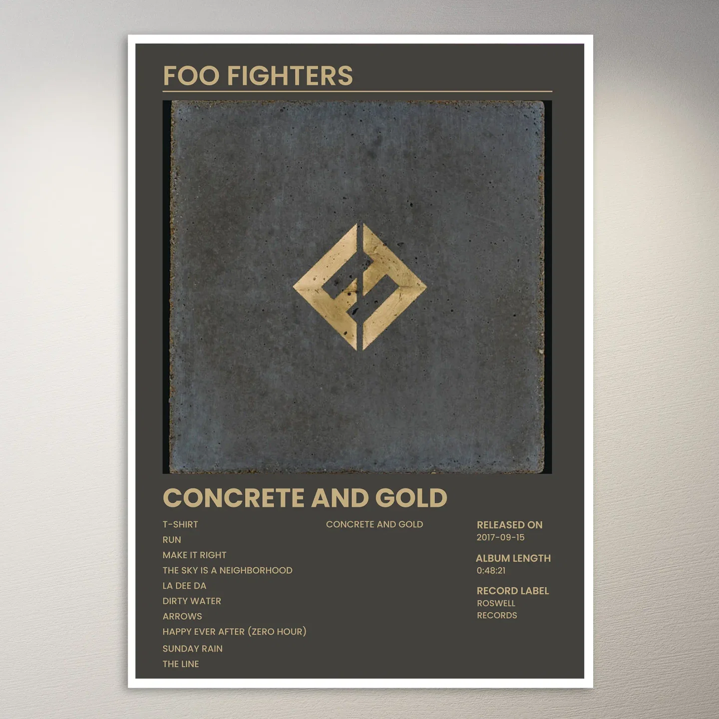 Foo Fighters Poster