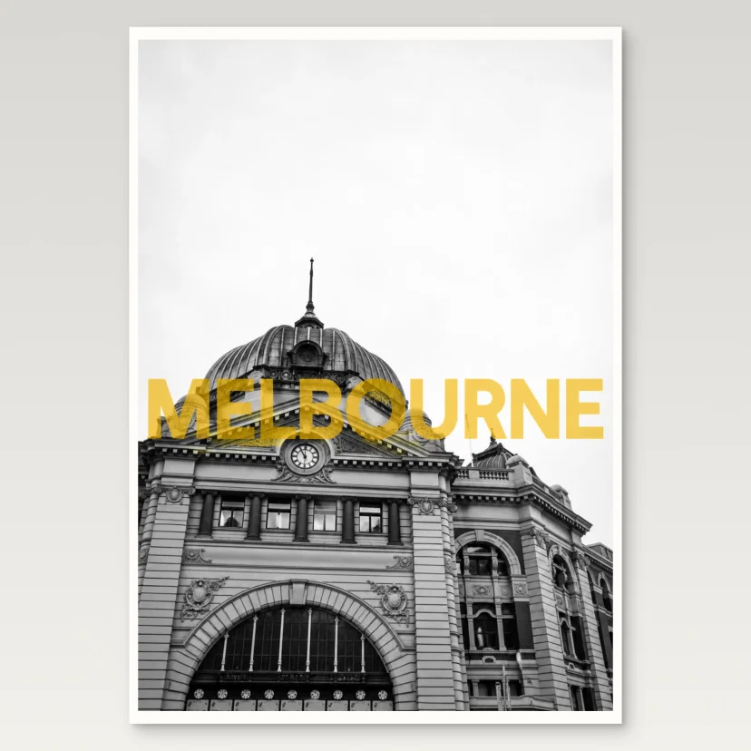 Melbourne Poster