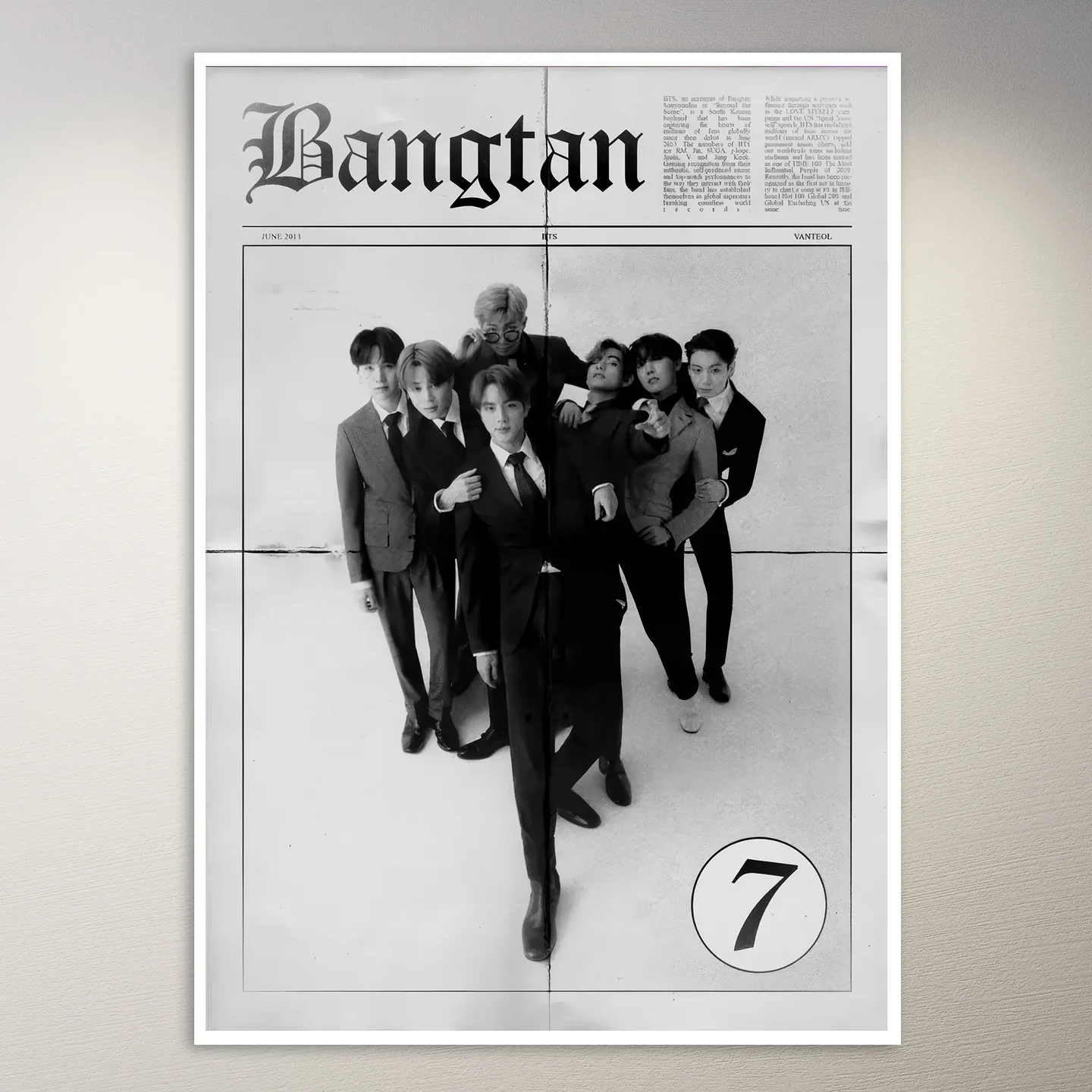 Bangtan, June 2011 Poster