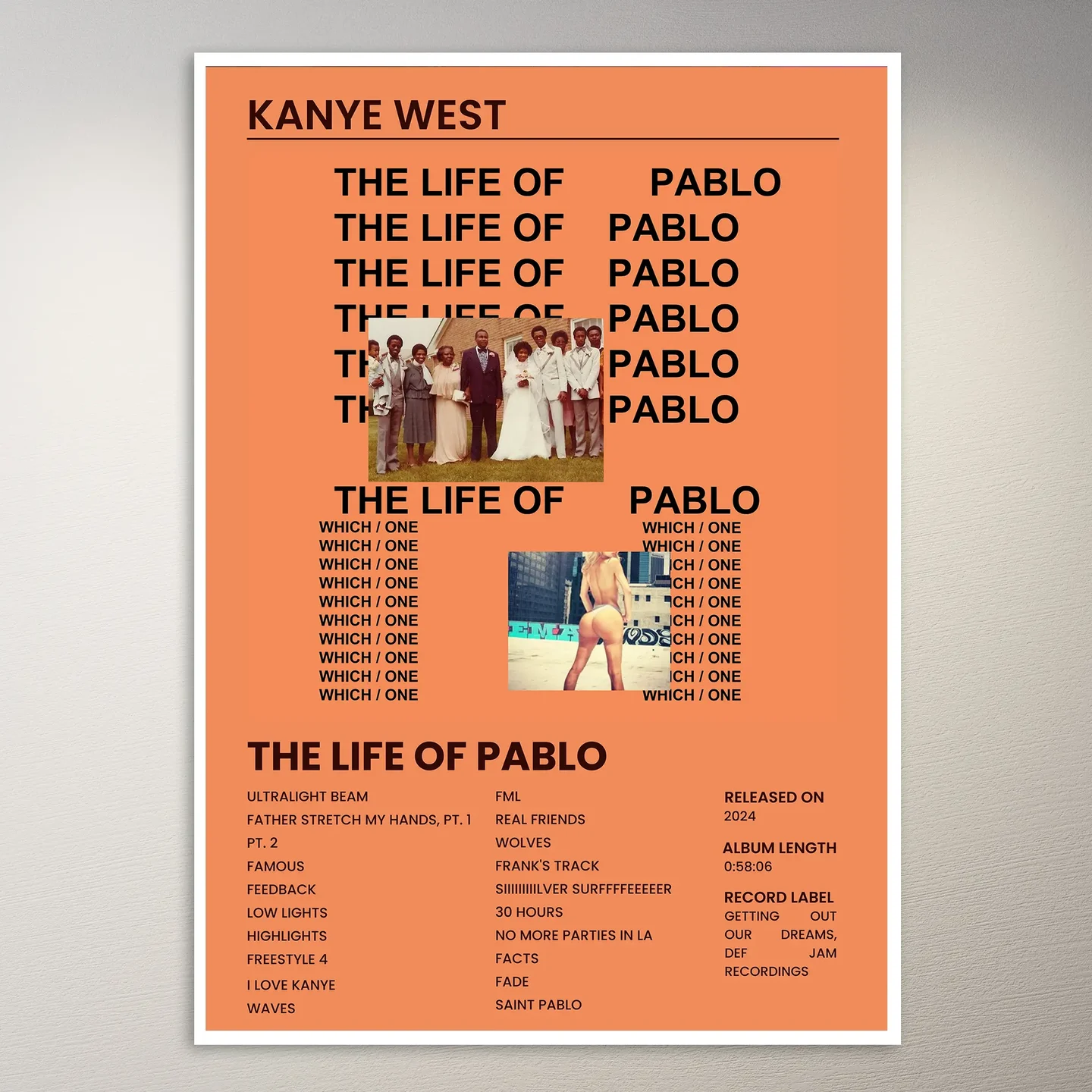 Kanye West Poster