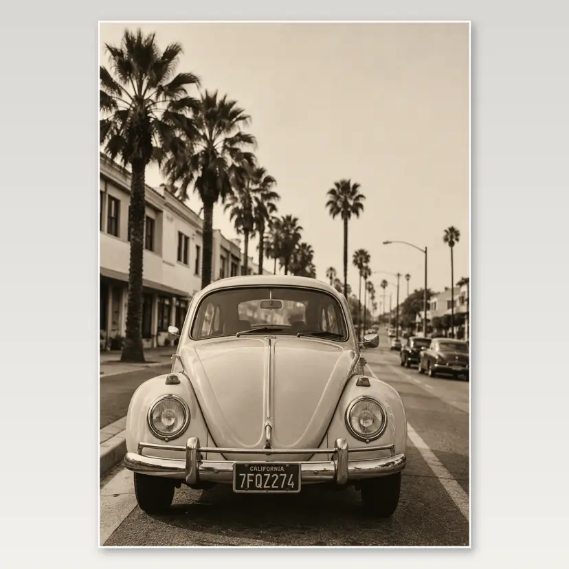 Palm Street Beetle A4 Poster