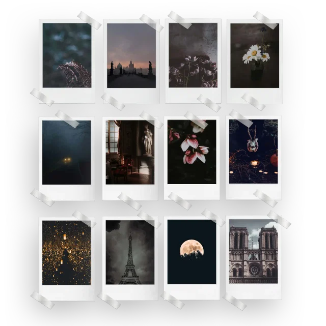 Dark Academia Prints Set of 12