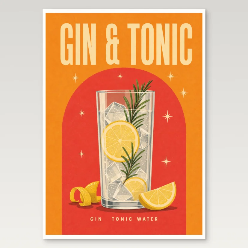 Gin And Tonic Poster