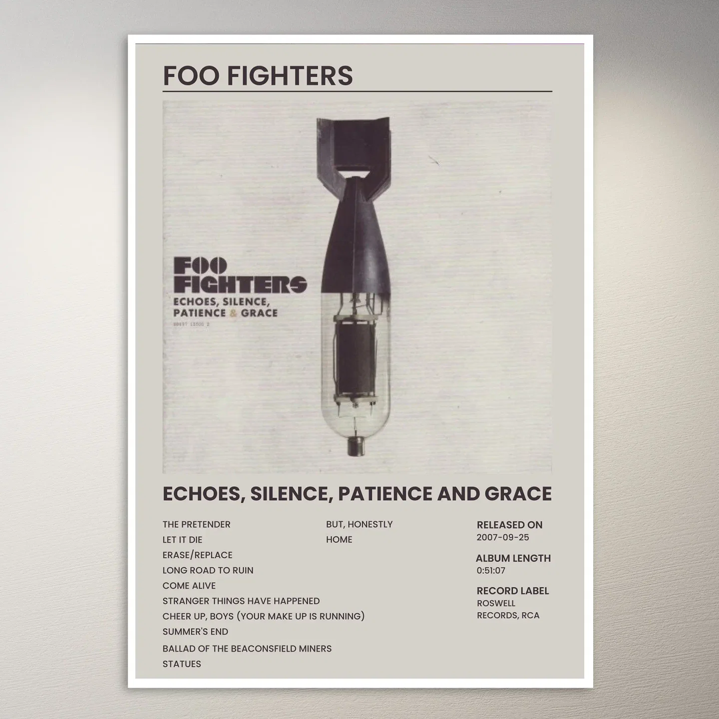 Foo Fighters Poster