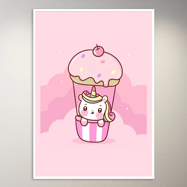 Kawaii Aesthetics Wall Poster
