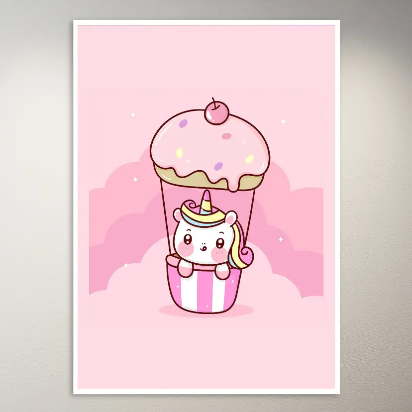 Kawaii Aesthetics Wall Poster