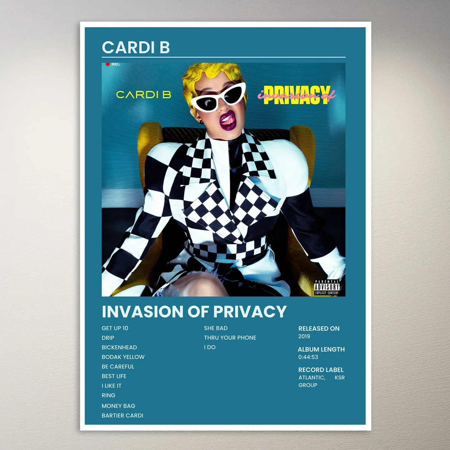 Cardi B Poster