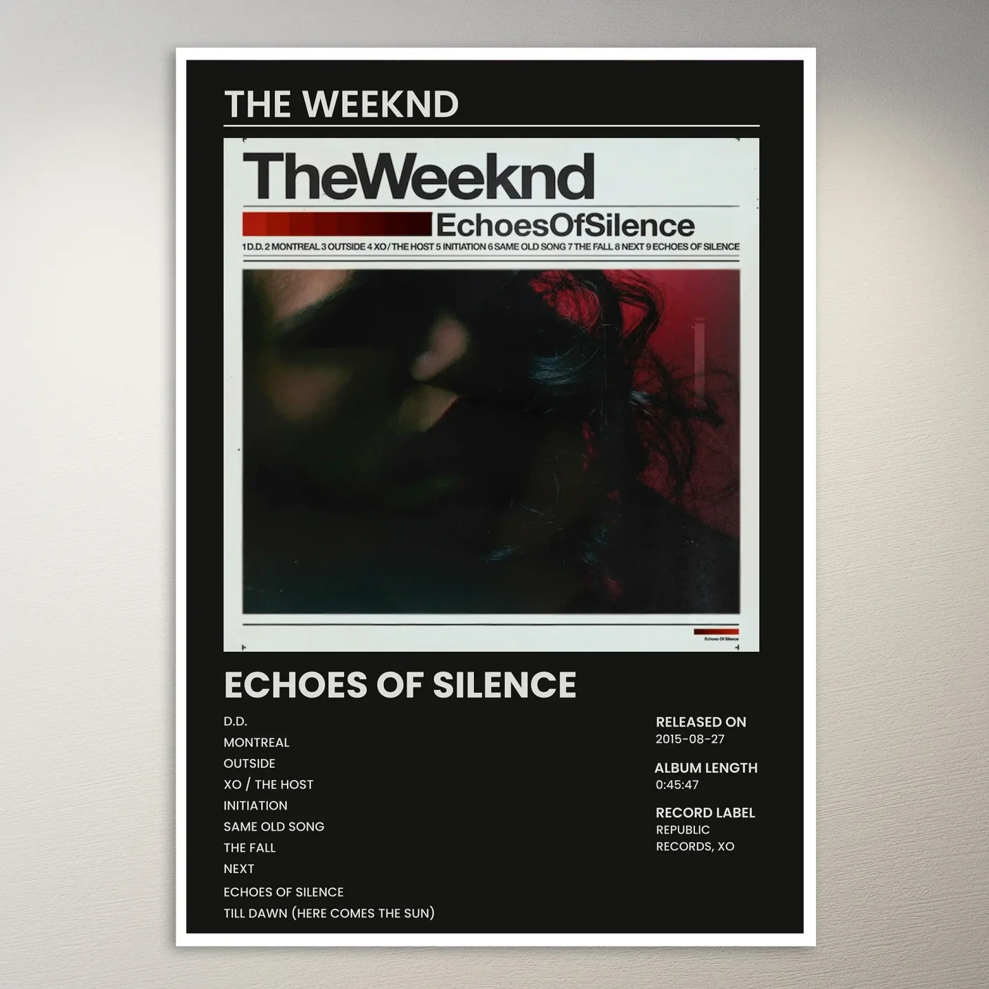 The Weeknd Poster