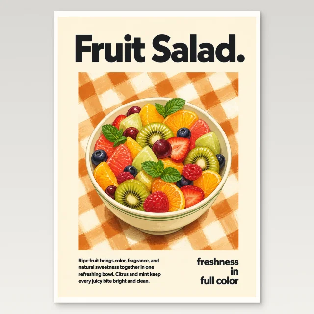 Fruit Salad Poster