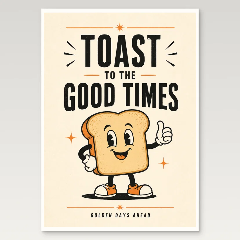 Toast Poster