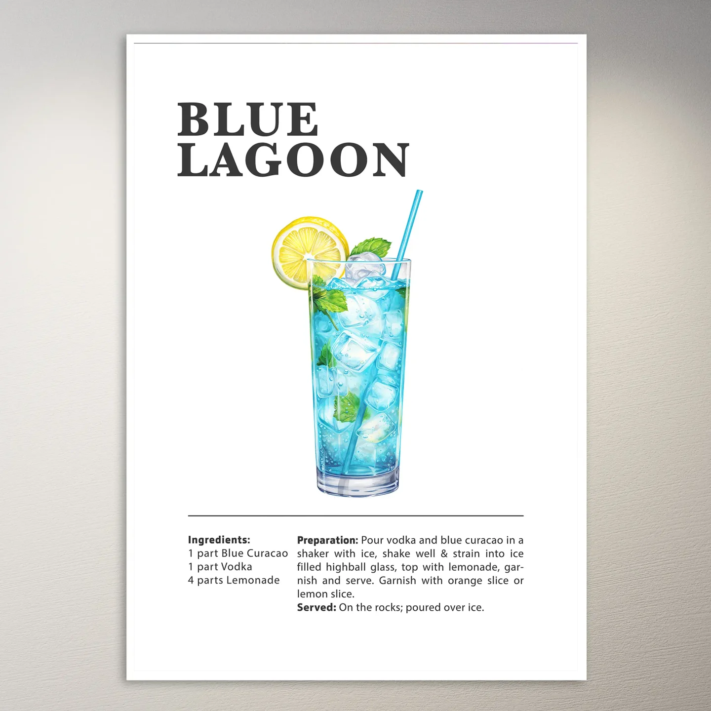 Blue Lagoon Poster
