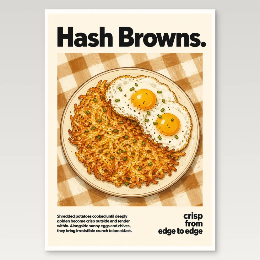 Hash Browns Poster