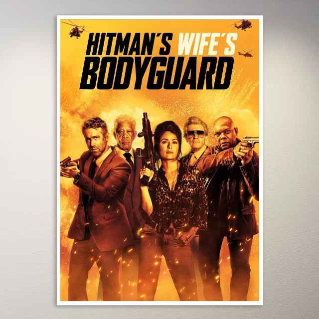 Hitman's Wife's Bodyguard Poster