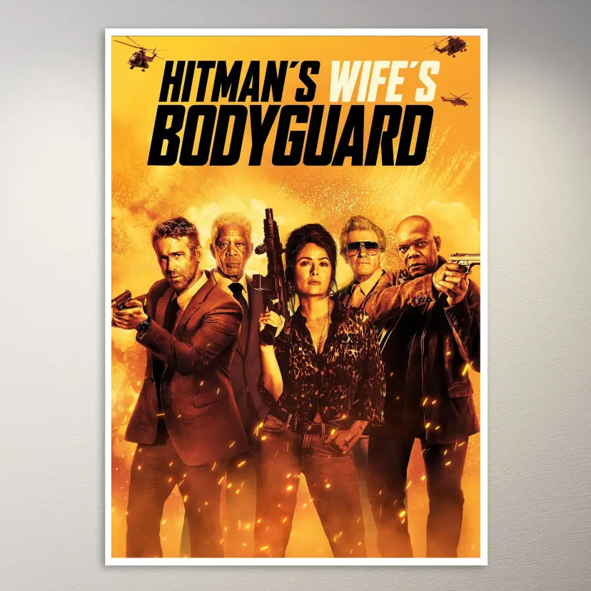 Hitman's Wife's Bodyguard Poster