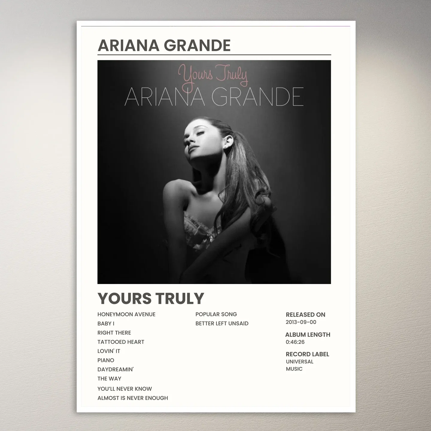 Ariana Grande Poster