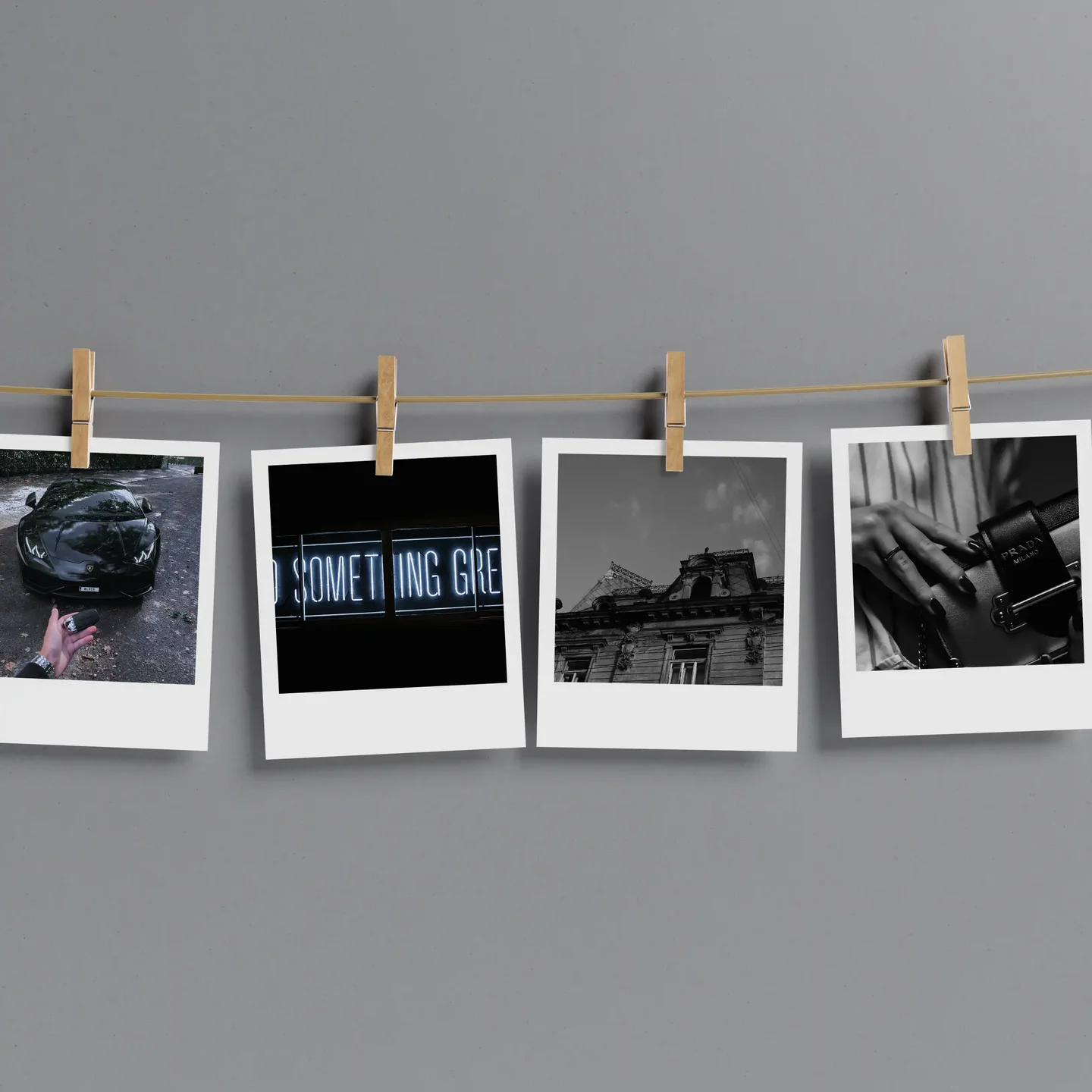Black Aesthetic Prints Set of 15