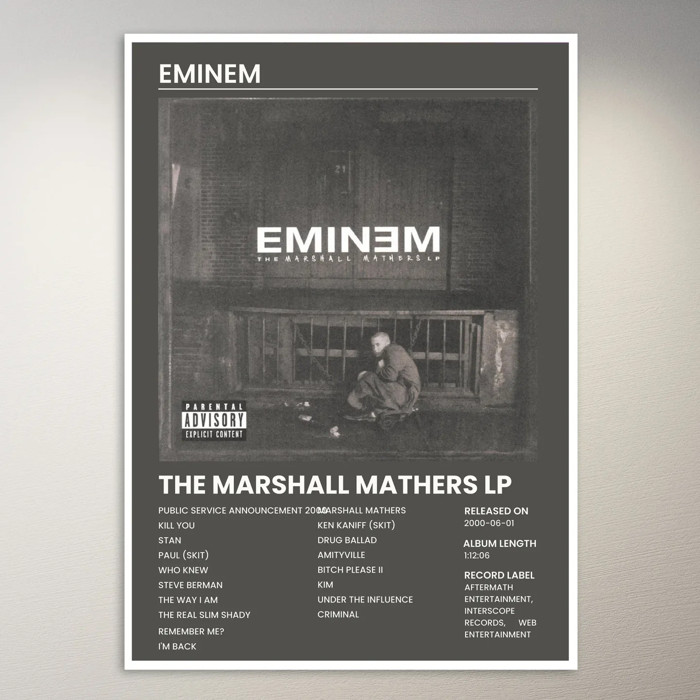 Eminem Poster