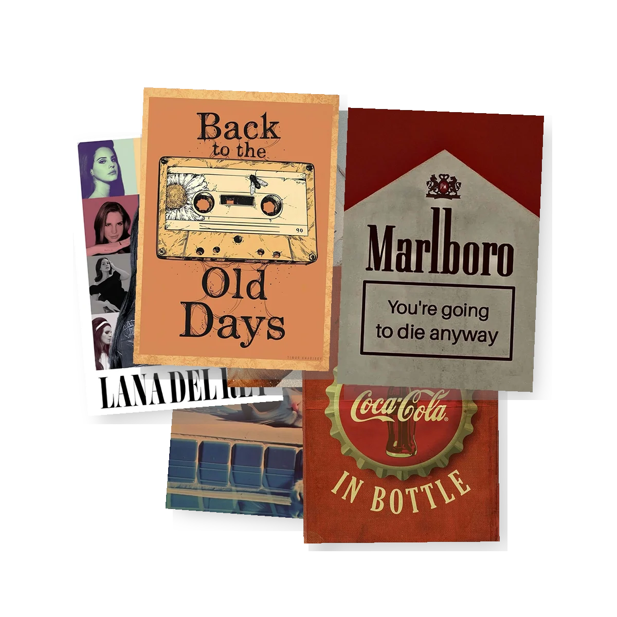 The Dorm Room Aesthetic Posters Set of 6