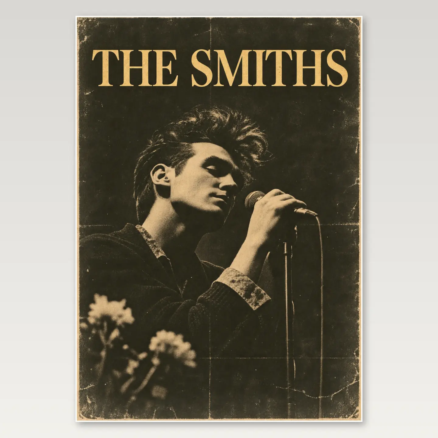 The Smiths A4 Poster mockup