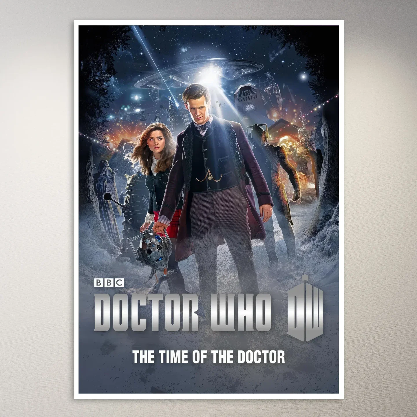 Doctor Who The Time of the Doctor Poster