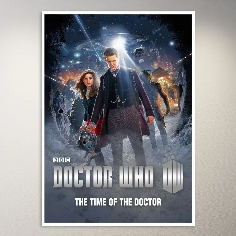 Doctor Who The Time of the Doctor Poster