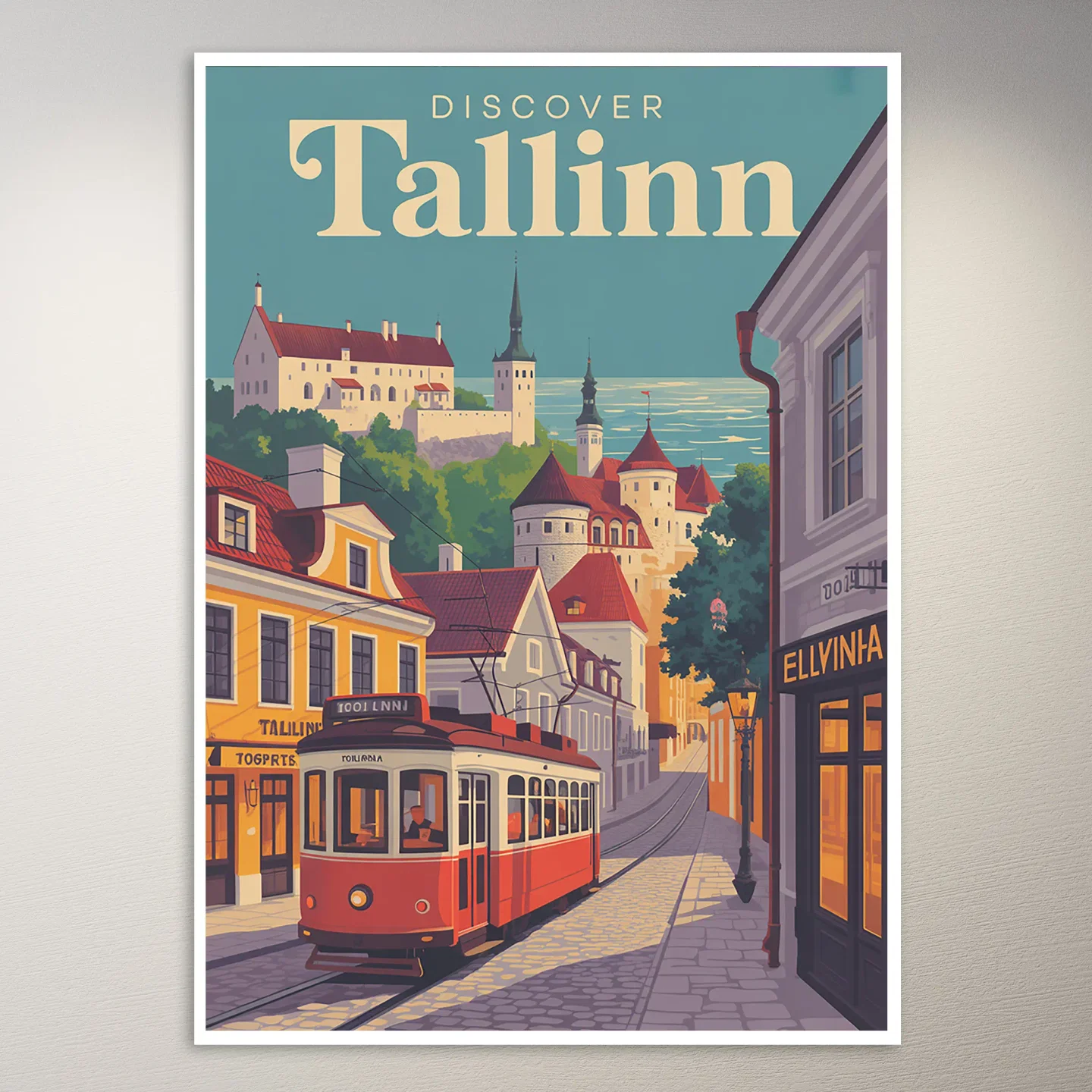 Tallinn Travel Poster