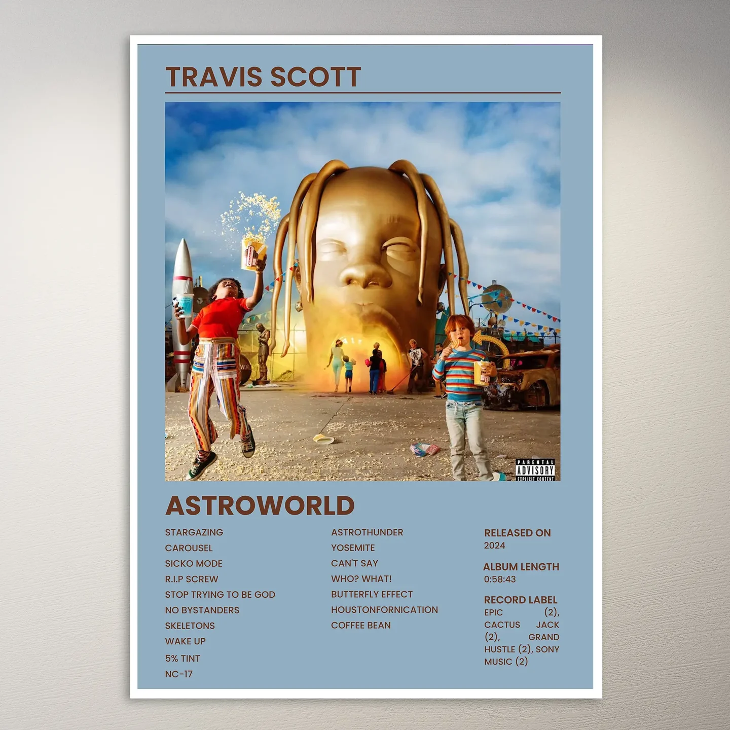Travis Scott Poster