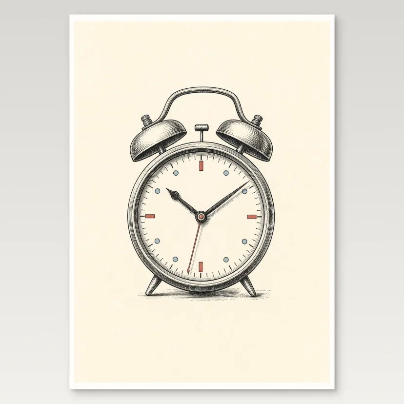 Alarm Clock Poster