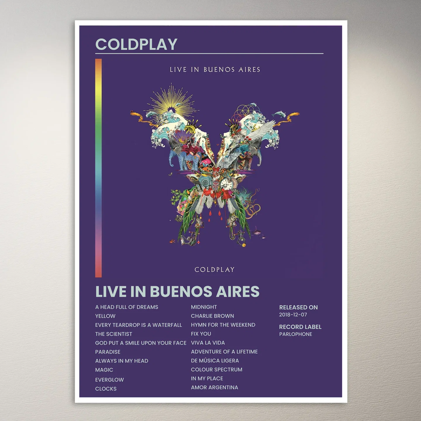 Coldplay Poster
