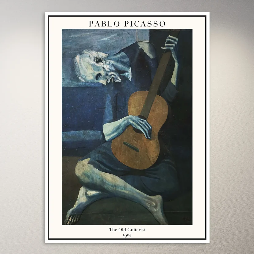 Pablo Picasso The Old Guitarist Poster