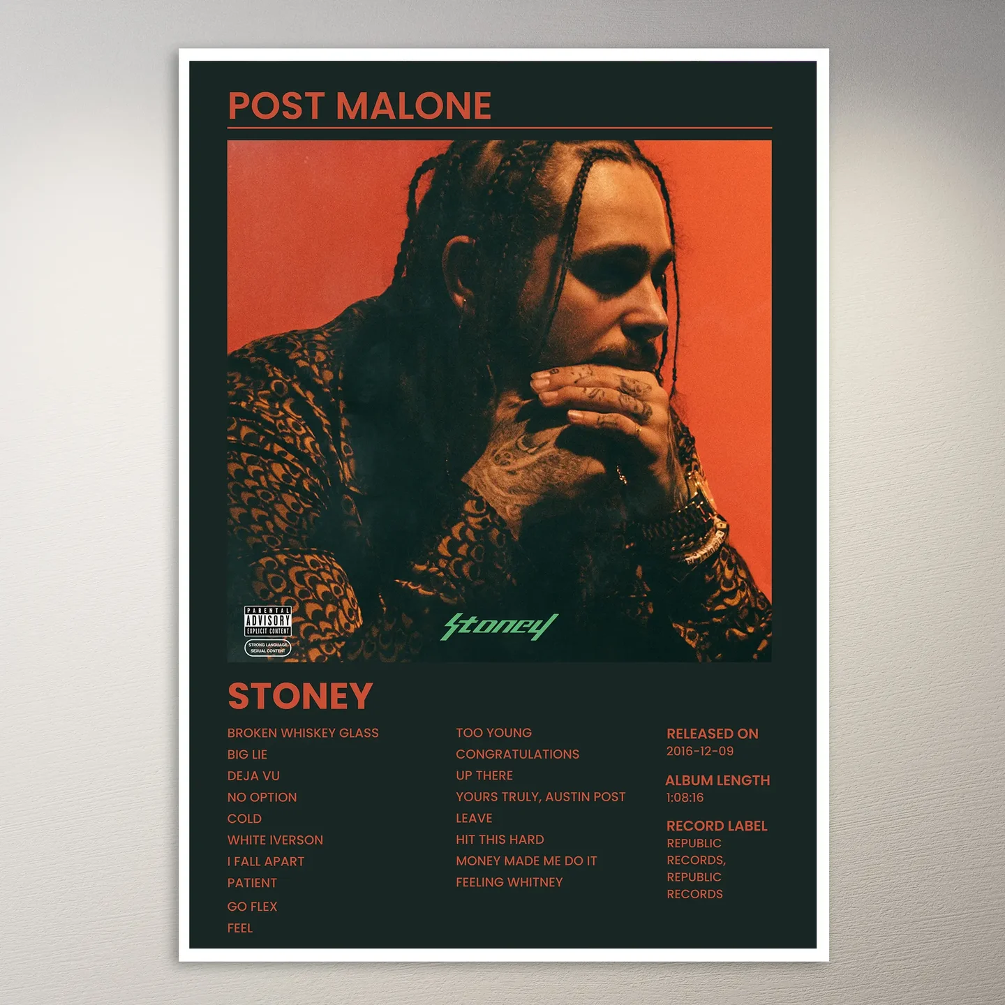 Post Malone Poster