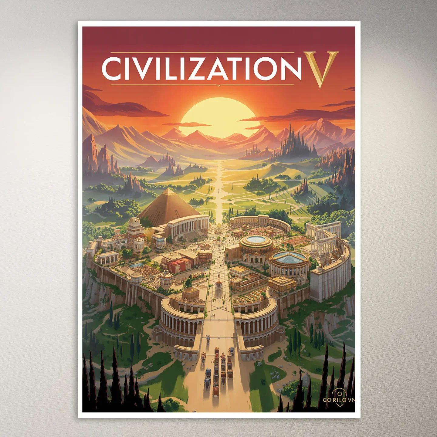 Civilization V Poster