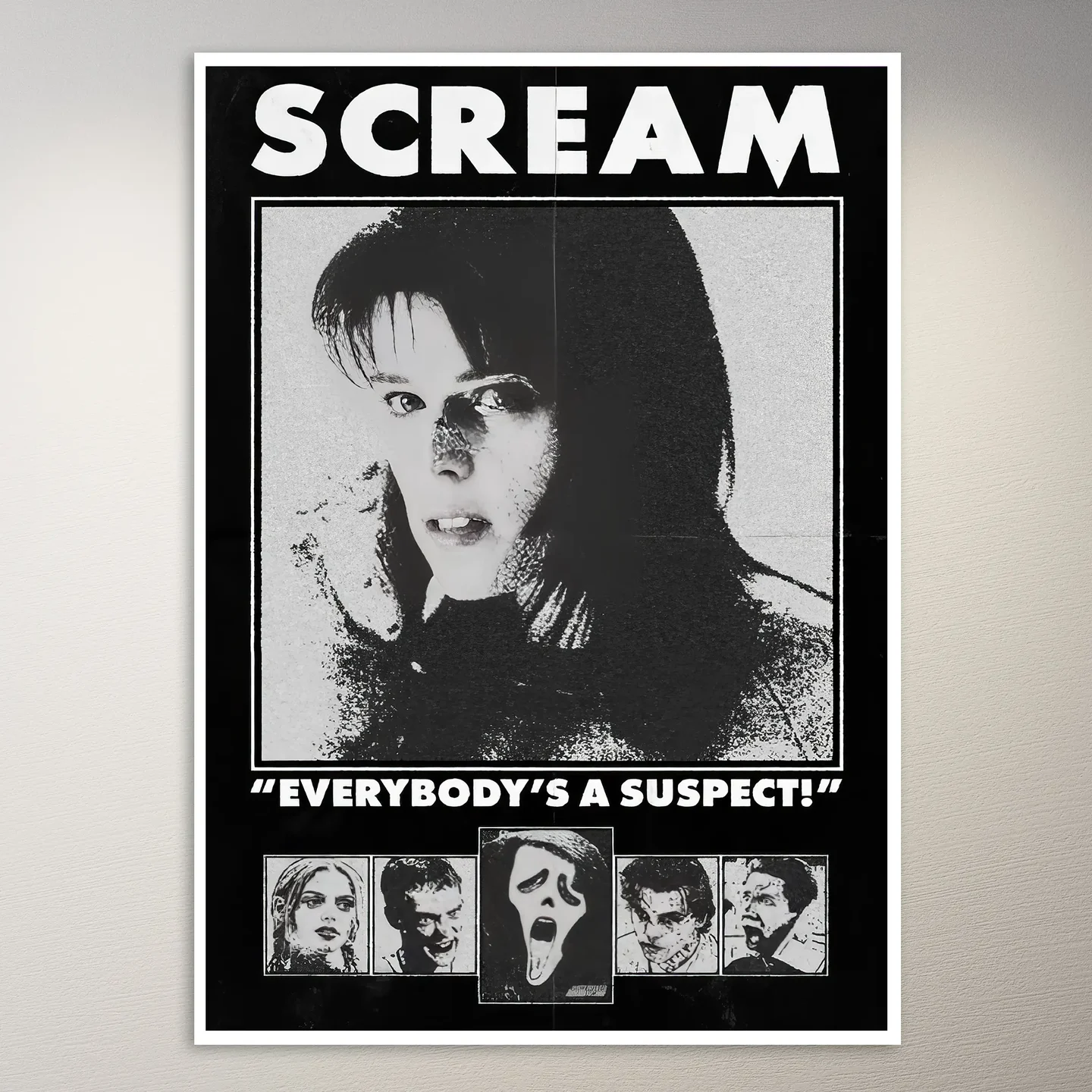 Scream Everybody's a Suspect Poster