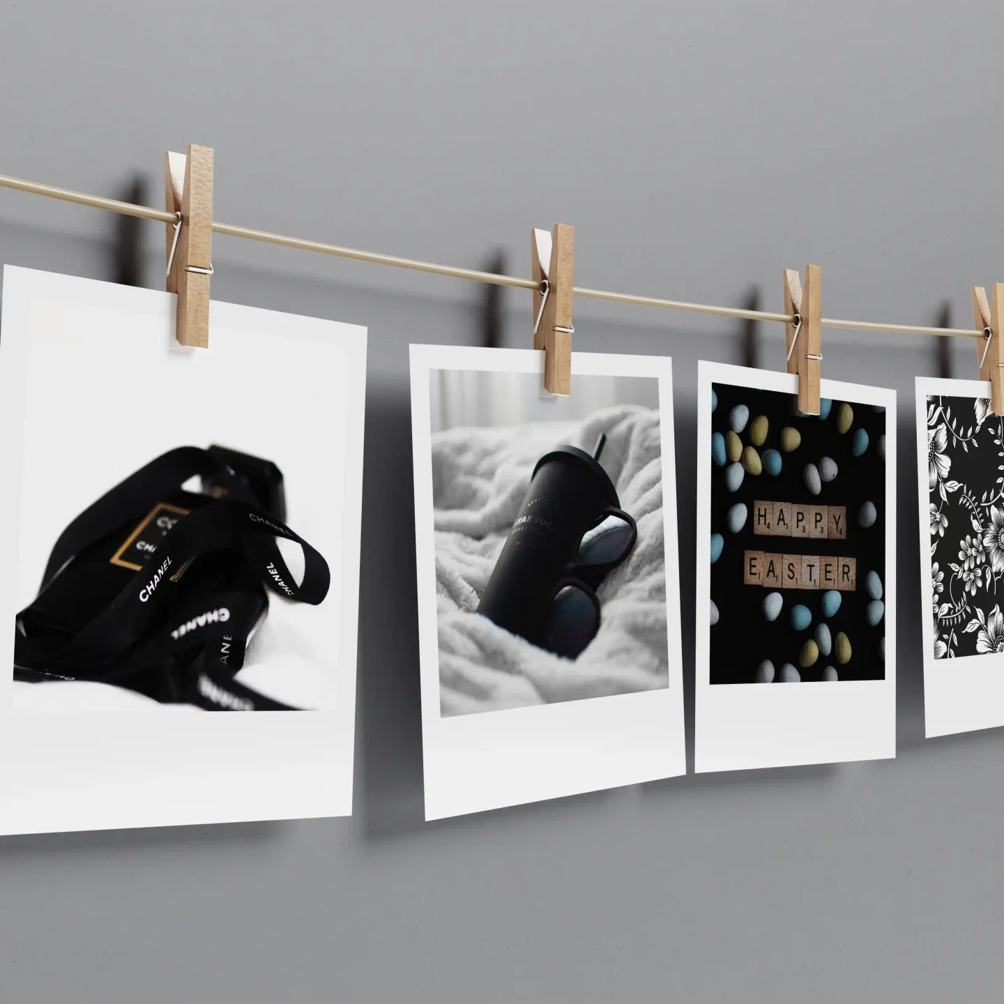 Black Aesthetic Prints Set of 15