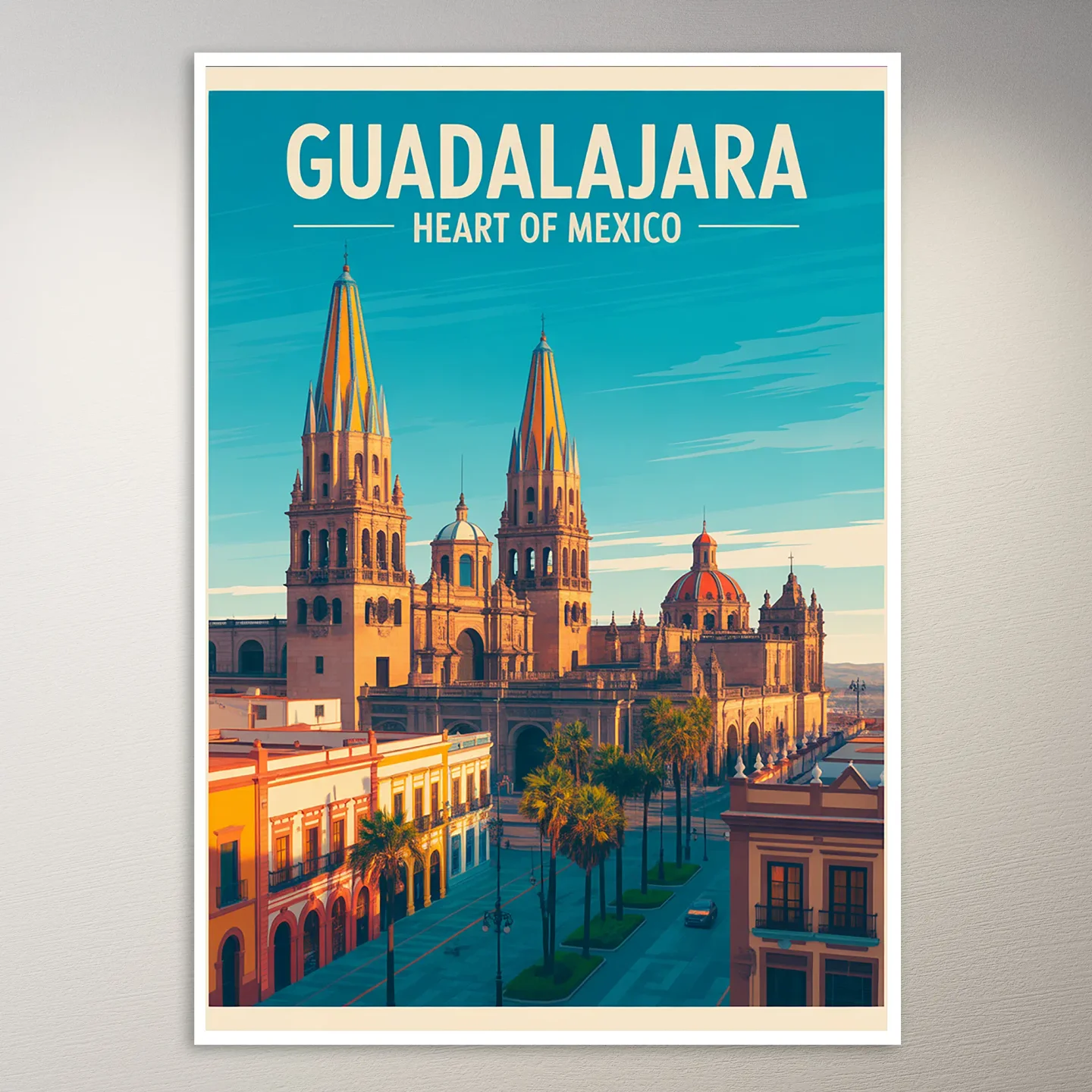 Guadalajara Travel Poster