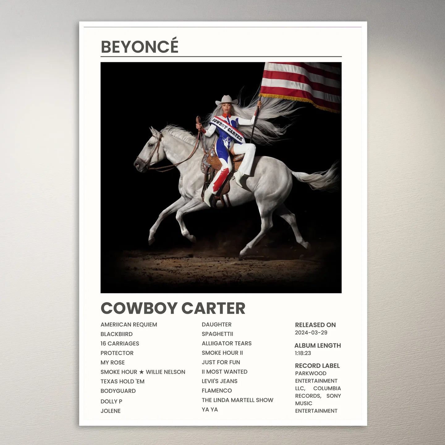 Beyonce Poster