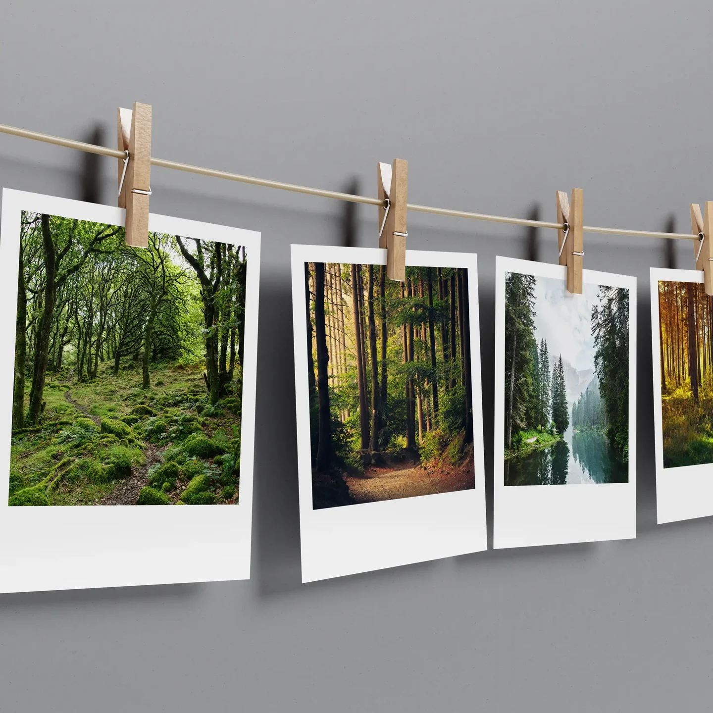 Forest Prints Set of 10
